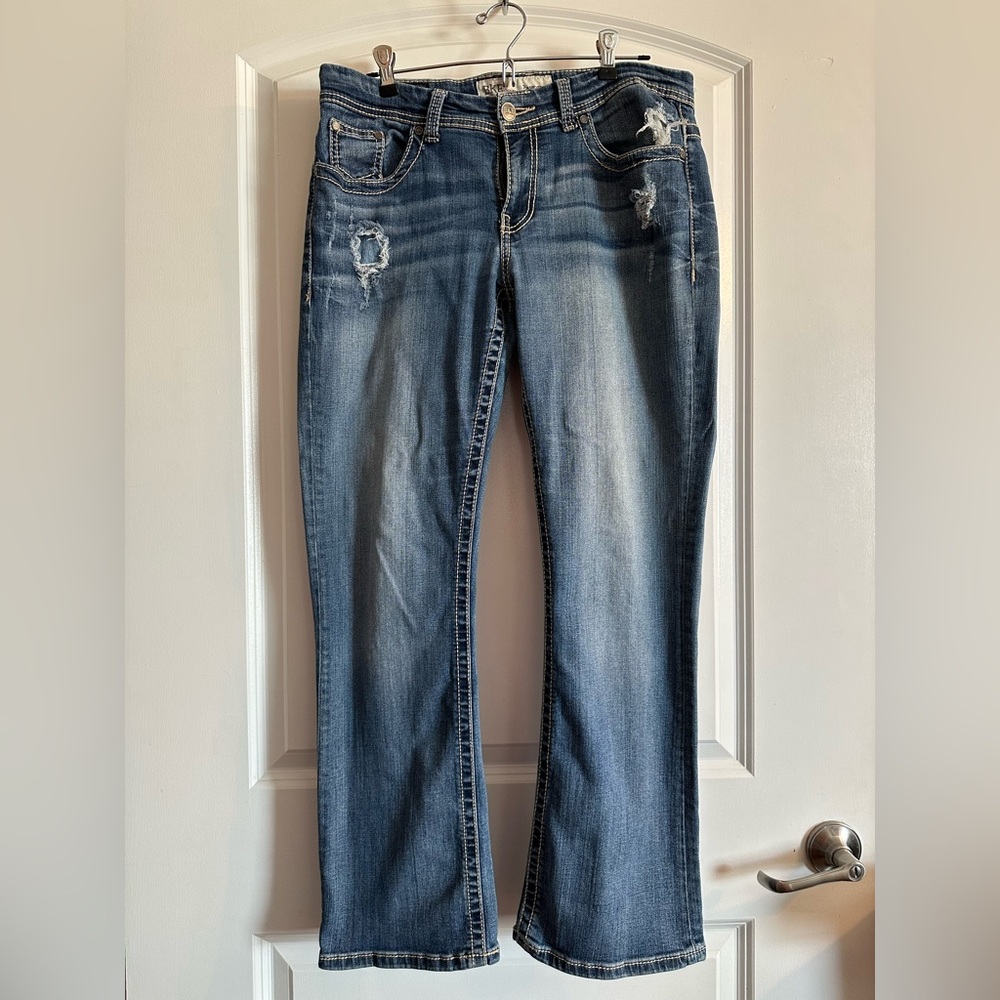 BKE Blue Boot Cut Women Jeans